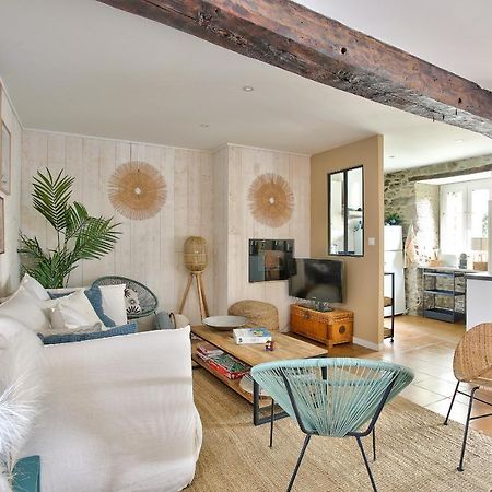 600M Plage Saint-Suliac- Maison Bretonne Pour 4 外观 照片