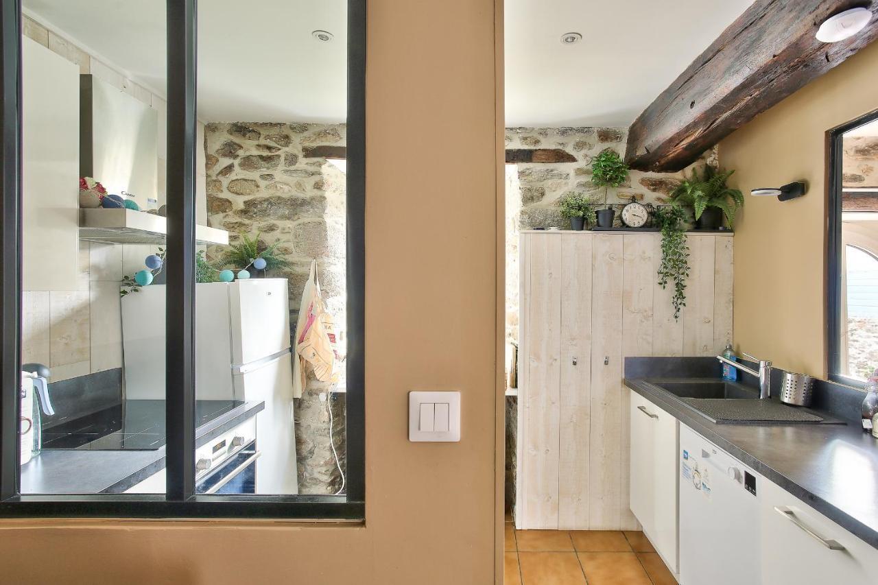 600M Plage Saint-Suliac- Maison Bretonne Pour 4 外观 照片