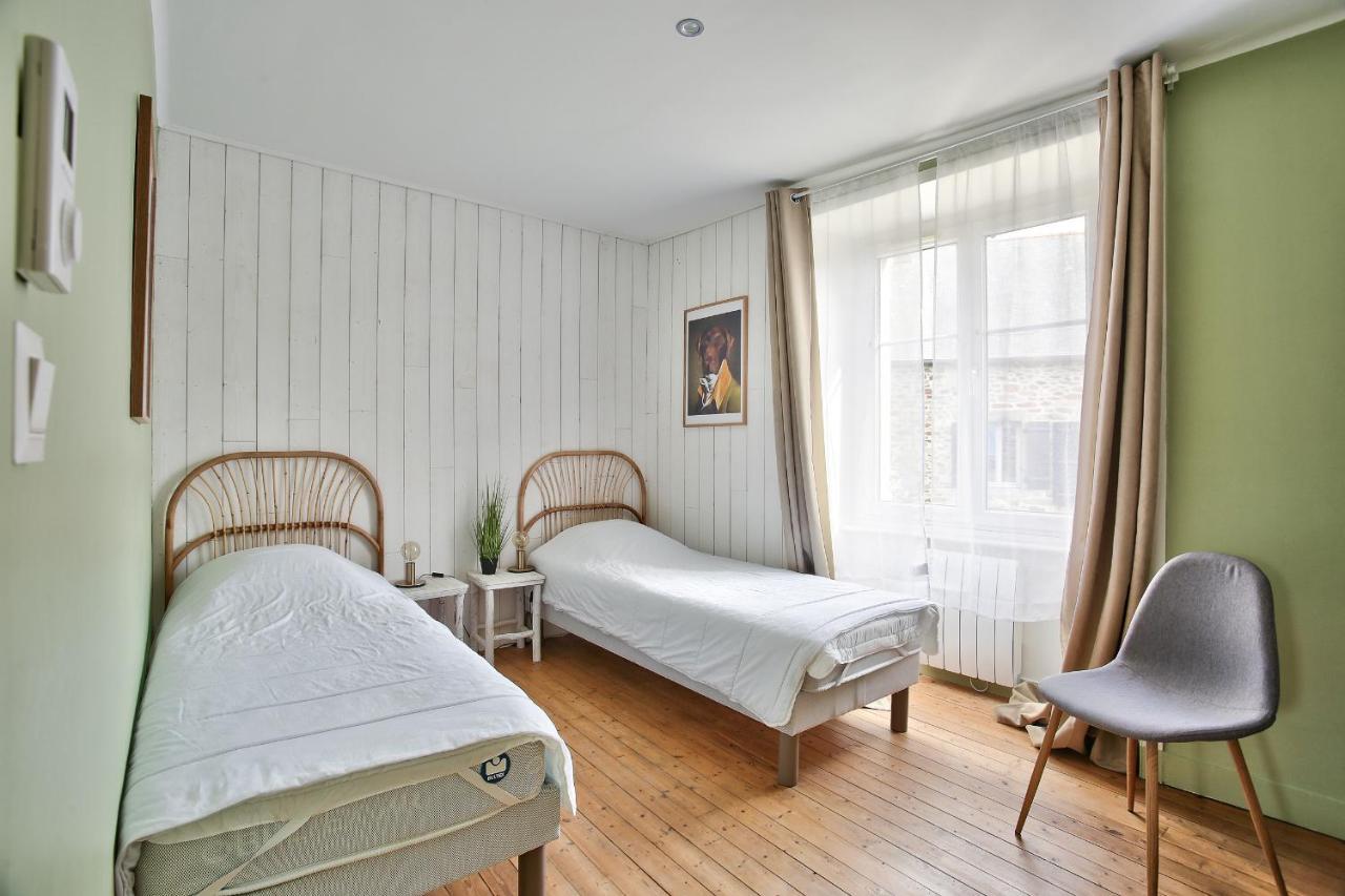 600M Plage Saint-Suliac- Maison Bretonne Pour 4 外观 照片